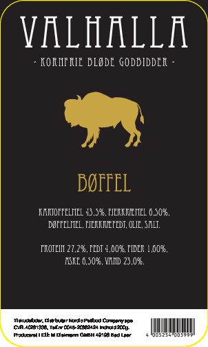 Valhalla Soft Treats – Bøffel