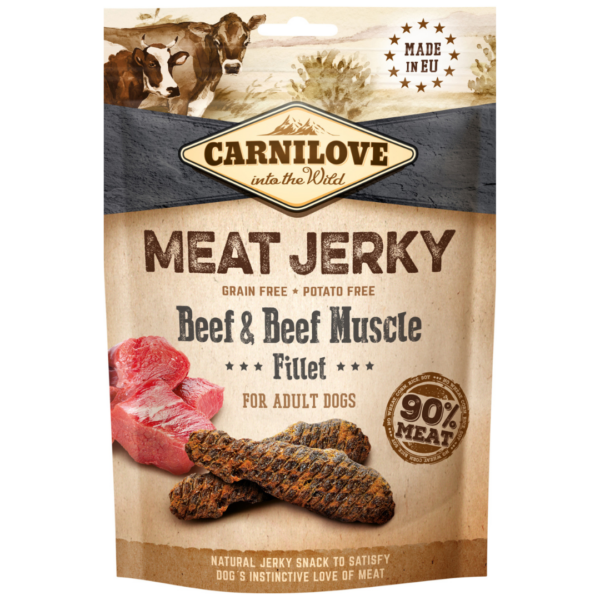 Carnilove Jerky Beef & Beef Muscle Fillet