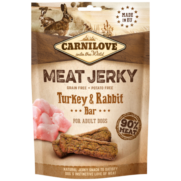 Carnilove Jerky Turkey & Rabbit Bar