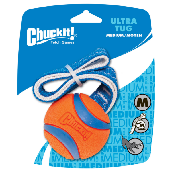 Chuckit Ultra bold på reb