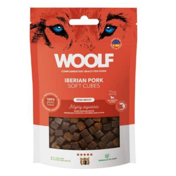 Woolf Soft Cubes Iberian Pork 100g